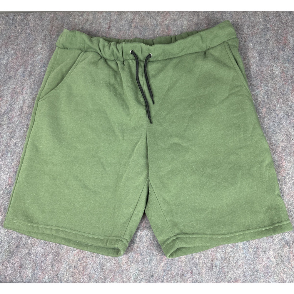 Arthur Beale Shorts XL Green Sweat Shorts Winter shorts warm fuzzy